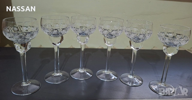 Кристални чаши и съдове с гравюри, снимка 7 - Сервизи - 50847641