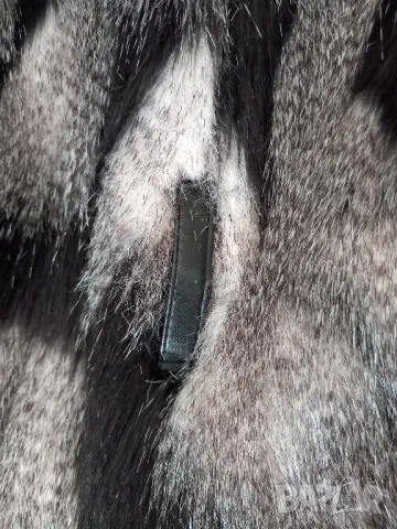 дълъг еко - кожен елек, снимка 4 - Елеци - 50184619