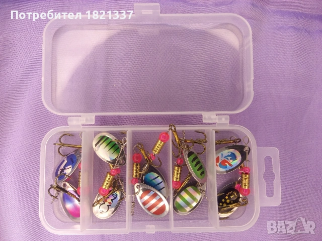 Комплект блесни за риболов , снимка 10 - Такъми - 53816158