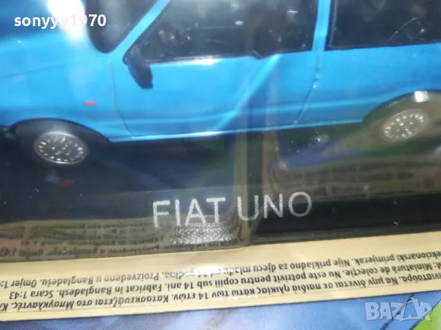 FIAT UNO-METAL CAR 0905251309, снимка 10 - Колекции - 50218595