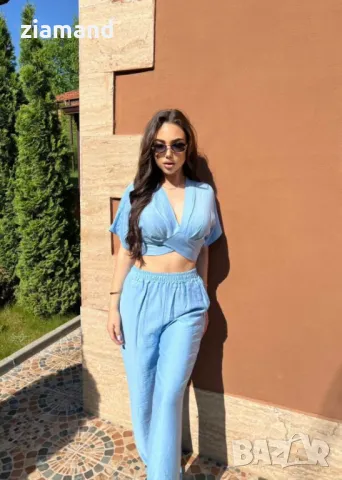 Летен комплект син, снимка 5 - Комплекти - 48024724