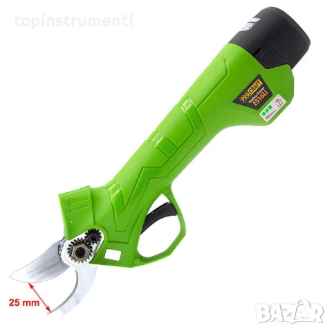 Акумулаторна ножица PROCRAFT ES16Li1B, 16V, 2Ah, 25 мм, безчетков мотор, снимка 3 - Градински инструменти - 53523417