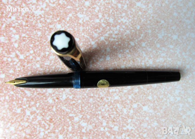 Писалка Montblanc 32 със златен писец, снимка 2 - Колекции - 41734784