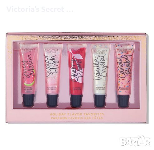 Victoria’s Secret подаръчен комплект гланцове за устни, снимка 1 - Декоративна козметика - 39807499