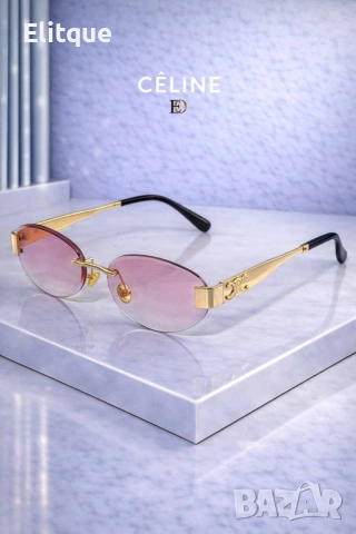 очила с калъф, кутия и ув защита celine, снимка 4 - Слънчеви и диоптрични очила - 53392592