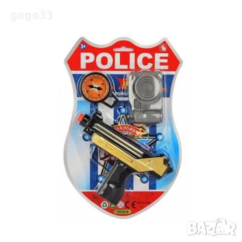 полицейски комплект за деца, снимка 3 - Играчки за стая - 50760519