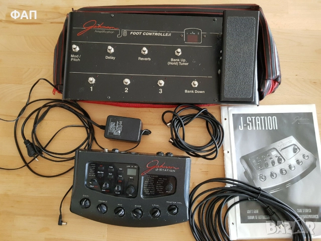 Johnson J-Station , с или без Johnson J-Station - J8 footcontroler , снимка 2 - Китари - 42132913