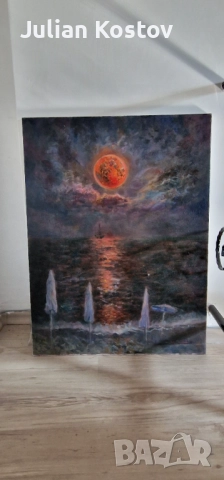 Маслена картина, снимка 2 - Картини - 52534625