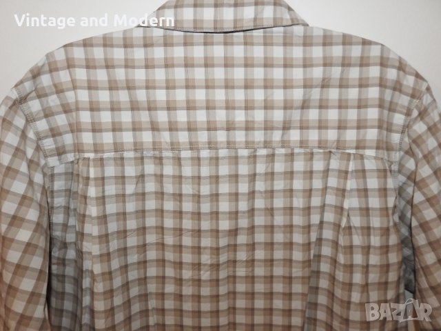 AIGLE Мъжка риза с къс ръкав (M/L) карирана, снимка 8 - Ризи - 34053031