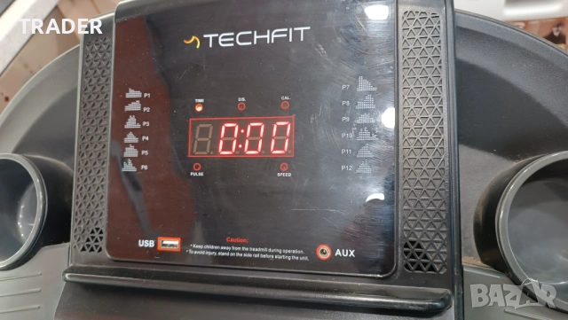 Бягаща пътека TECHFIT MT99, Мотор 2 к.с., Скорост 1-10 км/ч, Bluetooth+App, Ръчно накланяне, Максима, снимка 11 - Фитнес уреди - 50983016