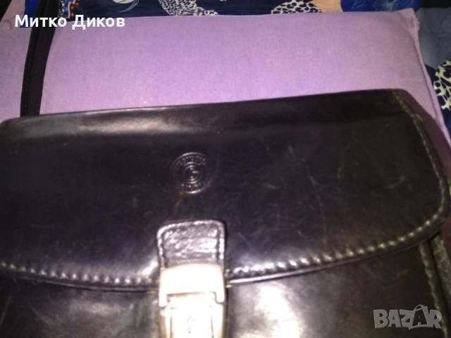 Чанта за ръка борсета с много прегради маркова италианска на Giudi естествена кожа 250х185мм, снимка 2 - Чанти - 51721659
