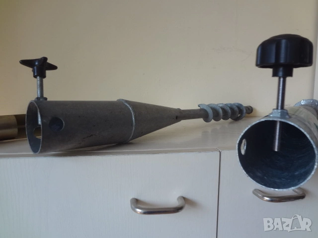 Нова винтова стойка за градински чадър - 3 бр., снимка 16 - Градински мебели, декорация  - 53740412