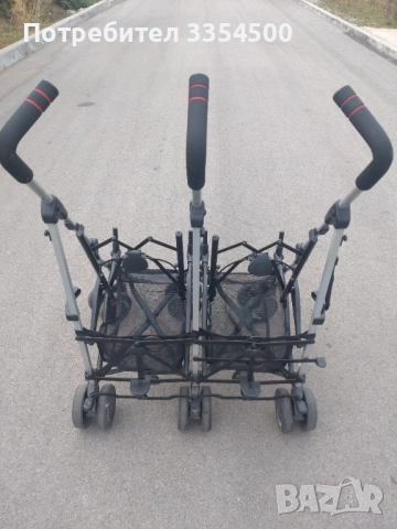 Количка за близнаци Cosatto Supa Dupa Twin Ahoy , снимка 4 - Детски колички - 51644579