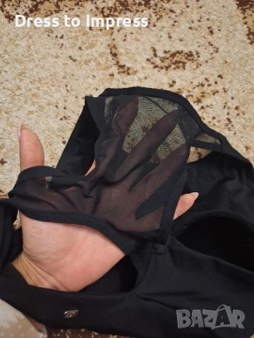 Ново черно бюстие L, снимка 2 - Корсети, бюстиета, топове - 51622741