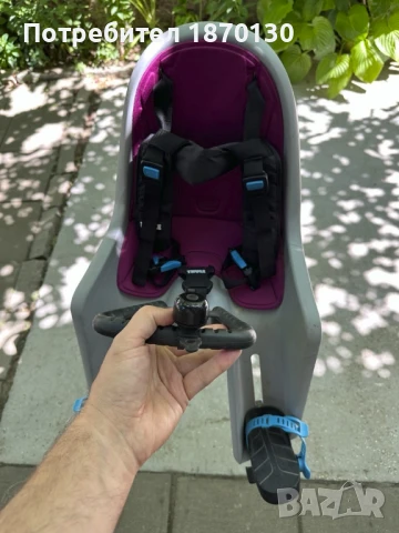 Предно дестко столче за велосипед Thule RideAlong Mini, снимка 2 - Аксесоари за велосипеди - 50772910