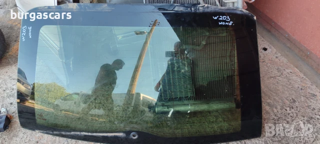 Стъкло заден капак багажник Mercedes C220 W203 комби - 110лв