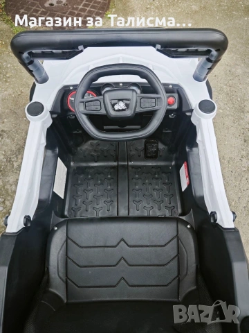 Акумулаторен джип FAST UTV бял TEXAS, снимка 2 - Детски колички - 53536870
