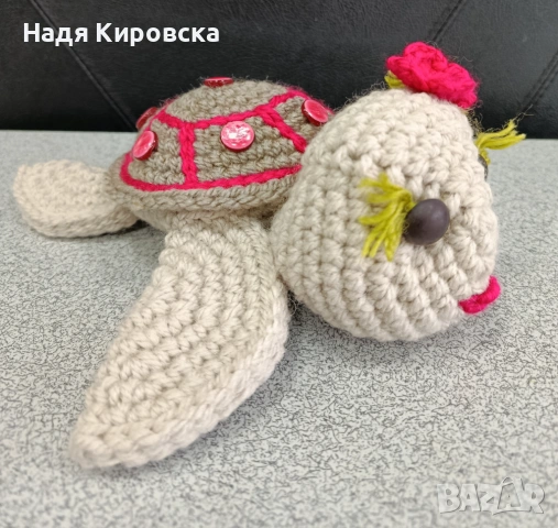 Плетена костенурка , снимка 4 - Други - 53196781