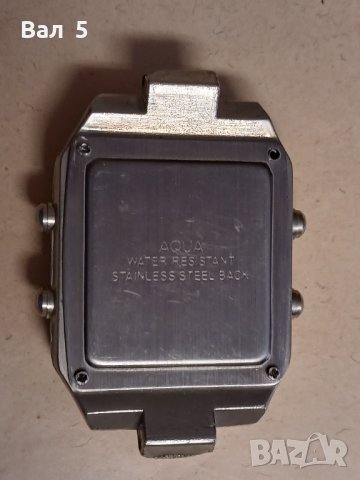 Мъжки ръчен часовник AQUA - 30 метра под вода, снимка 6 - Антикварни и старинни предмети - 41396758