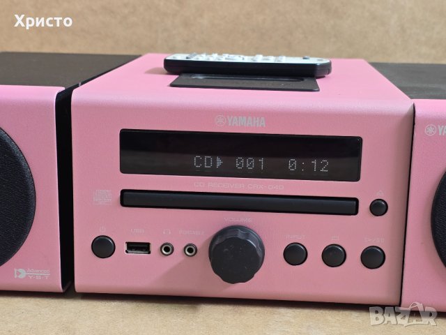 Yamaha crx-o40 розова, снимка 3 - Аудиосистеми - 44464625