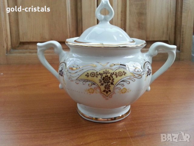 Стар български порцелан чаши за кафе Изида, снимка 5 - Антикварни и старинни предмети - 33350805