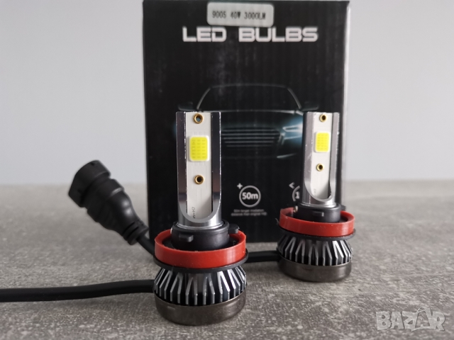 LED крушки за фарове, H1 H7 H4 НВ3 НВ4 Н11 9-32V 44W, снимка 2 - Аксесоари и консумативи - 36106852