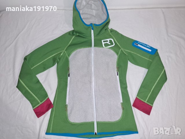 Ortovox Fleece Plus Hoody Damen Tourensweater (М) Дамско дишащо туристическо яке