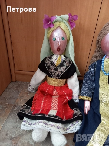 Нови дървени кукли ръчна изработка , снимка 2 - Декорация за дома - 51924135