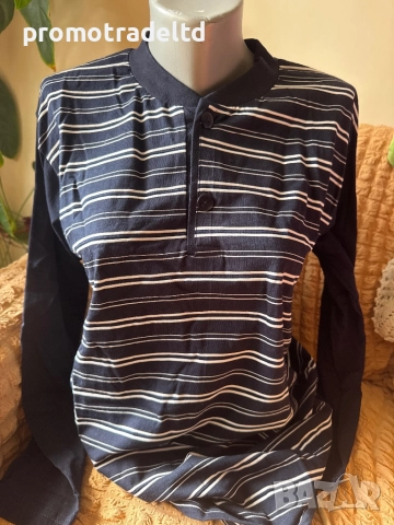 Български мъжки пижами трико дълъг ръкав дълъг панталон, снимка 5 - Други - 50986675