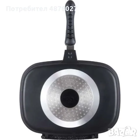 Тиган грил, двоен 32x25cm, снимка 5 - Съдове за готвене - 55790731