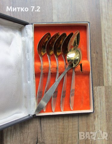 Сребърни руски лъжички , снимка 4 - Антикварни и старинни предмети - 41455878