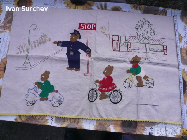 ГОБЛЕН КАВИОР ЗА СТЕНА ДЕТСКИ 60 НА 90 СМ НОВ, снимка 9 - Гоблени - 44418251