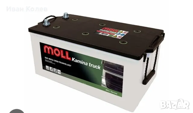 Moll Kamina truck 180ah 100лв.