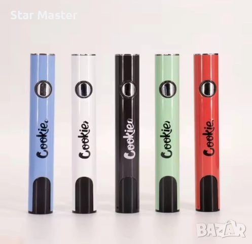 Батерия Cookies 650mAh 510 2.7– 4.2V LED Дисплей, снимка 6 - Вейп без пълнители - 52850842