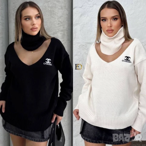 блузи christian dior gucci chanel , снимка 4 - Блузи с дълъг ръкав и пуловери - 50776372