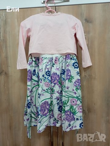 Страхотна рокля на цветя 134, снимка 4 - Детски рокли и поли - 41372360