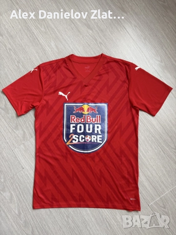 Мъжка футболна / спортна тениска Puma x Red Bull Four 2 Score (Размер L)