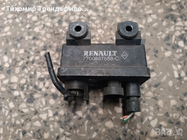 renault relay nagares BTP/6-12 , 7700867558C подгревно реле рено меган 99г