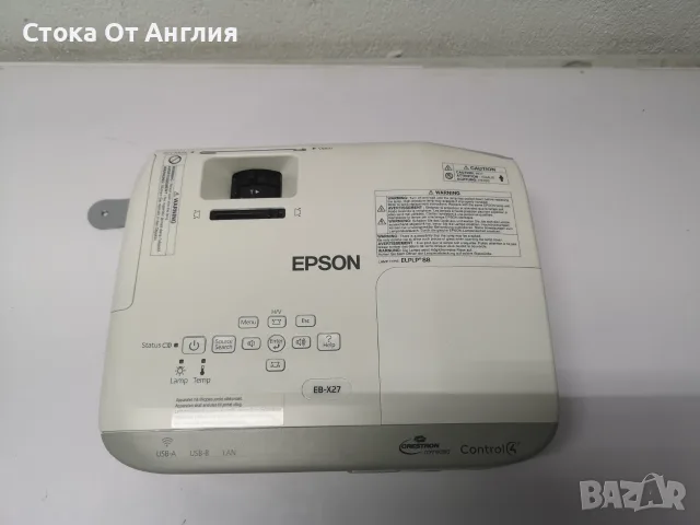 Проектор - Epson EB-X27 / H692B, снимка 6 - Плейъри, домашно кино, прожектори - 55944557