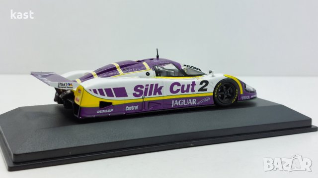 KAST-Models Умален модел на Jaguar XJR-9 #2 Winner 24h LeMans 1988 IXO 1/43, снимка 4 - Колекции - 41747418
