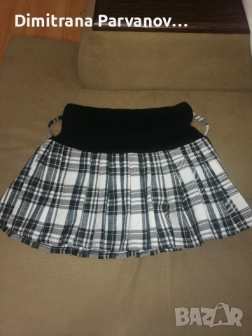 Дамска плисирана пола