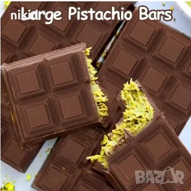 Двоен Дубайски шоколад на квадратчета силиконов молд форма калъп плочка, снимка 3 - Форми - 47768081