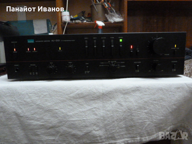 Усилвател SANSUI AU-D33, снимка 2 - Ресийвъри, усилватели, смесителни пултове - 44687813