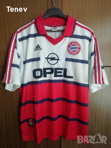 Bayern Munich Salihamidzic Adidas Vintage Колекционерска Футболна Тениска Фланелка Байерн Мюнхен, снимка 2 - Тениски - 41509466