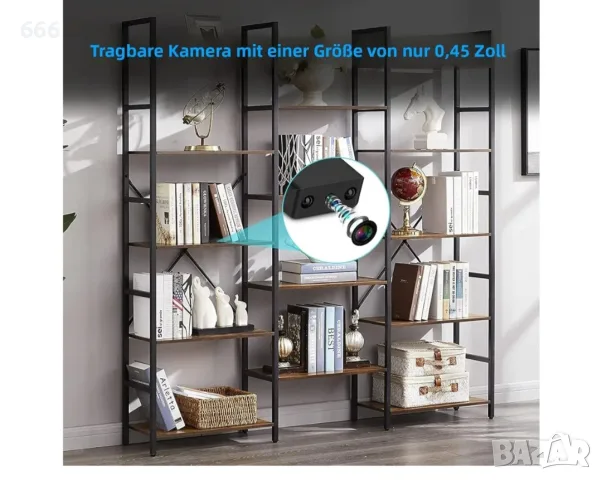 4k мини камера WIFI, снимка 5 - HD камери - 55951225