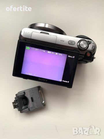 ✅ Sony NEX-C3 🔝 Тяло, снимка 4 - Фотоапарати - 41438843