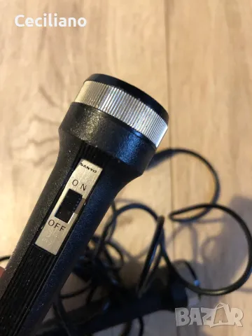 Бумбокс микрофони Sanyo Оригинални (80-те г.)!