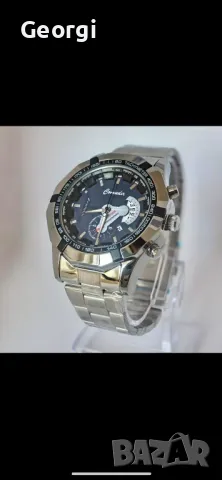 Мъжки/младежки класически кварцов часовник/Метален за ежедневна употреба!, снимка 7 - Мъжки - 49633561