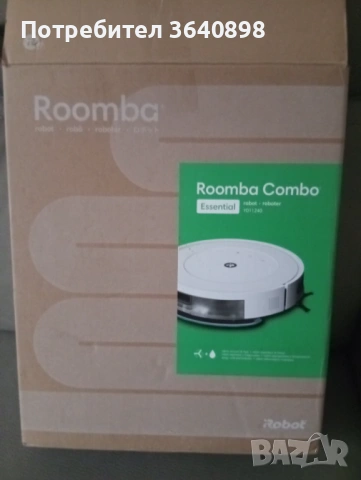 Прахосмукачка робот iRobot Roomba combo 