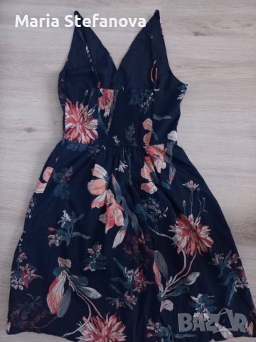 Свежа лятна рокля на цветя Vero moda, снимка 5 - Рокли - 41315634